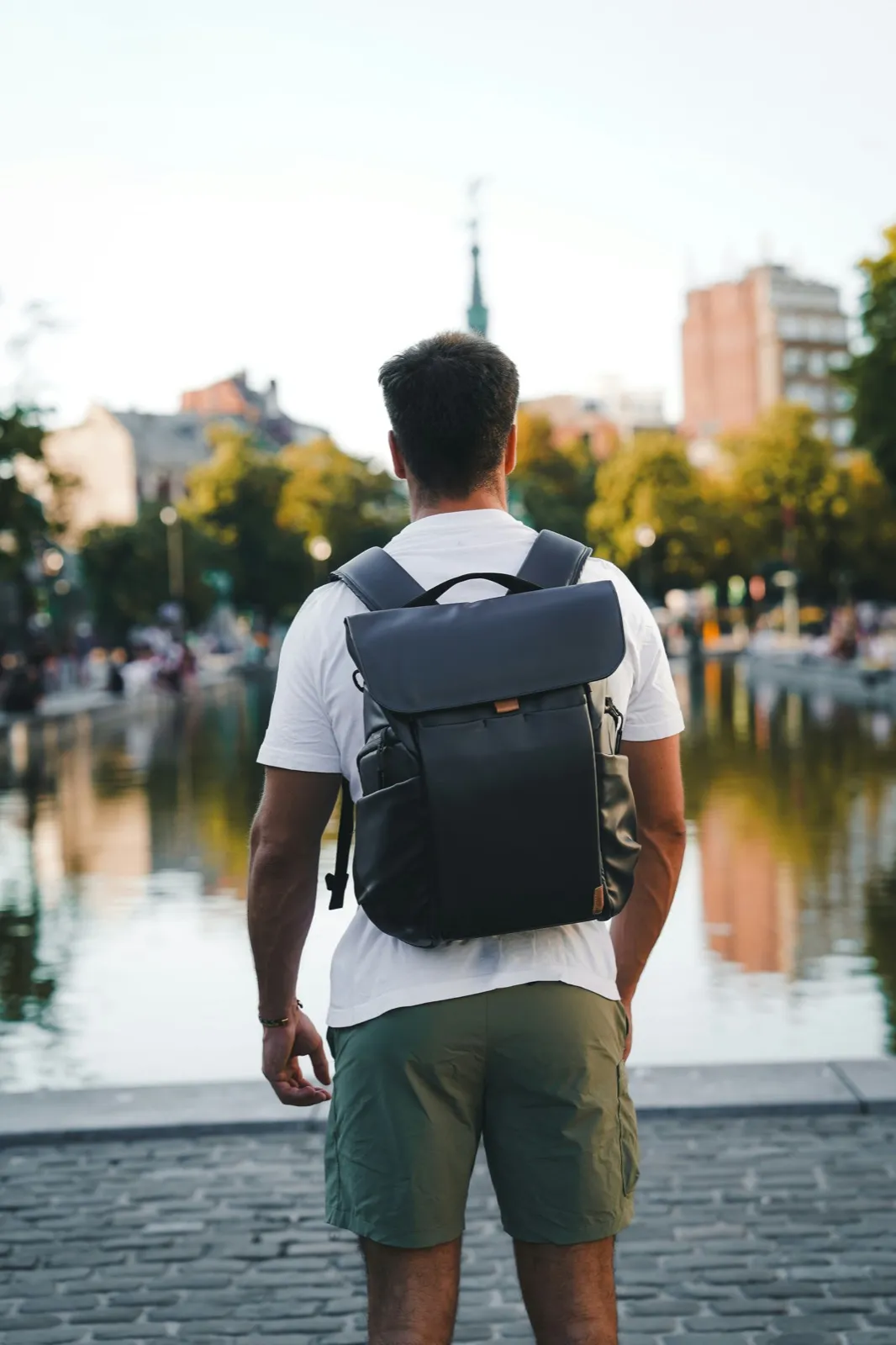 Digital nomad enjoying travel lifestyle